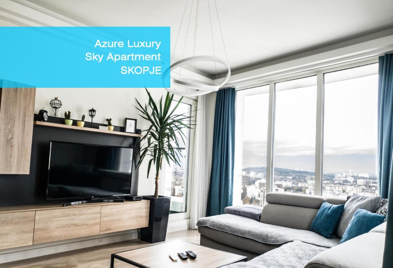 Azure Luxury Sky Apartment Escópia Exterior foto